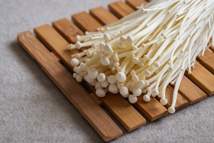 Ramen Ingredient Enoki Mushroom