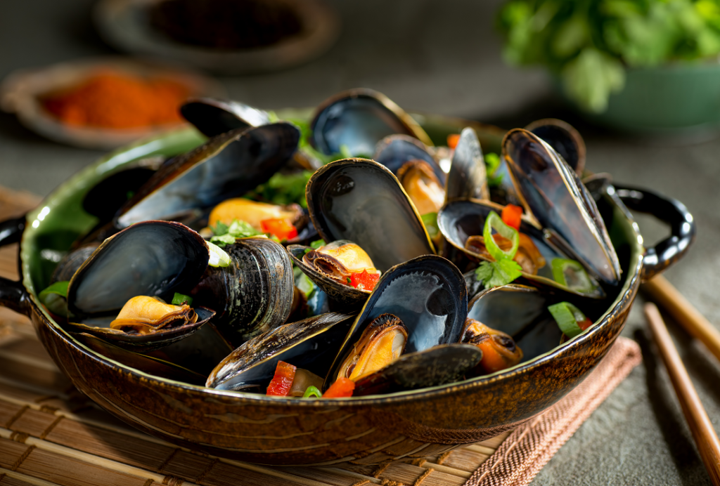 Ramen Ingredient Mussels